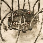 black sand spider